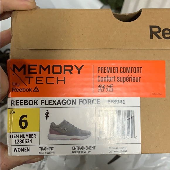 NIB Reebok Flexagon Force Memory Tech Shoe - Picture 8 of 8